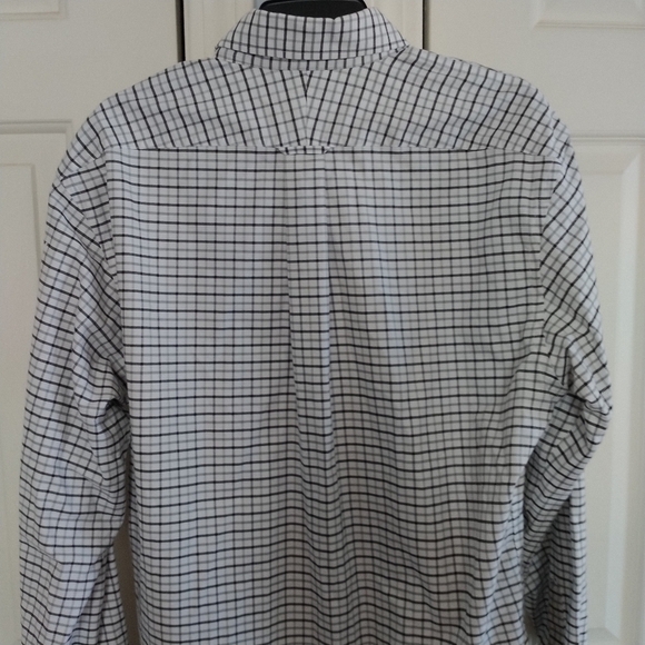 Land's End Plaid Supima Classic Shirt 16-36T - Picture 9 of 13